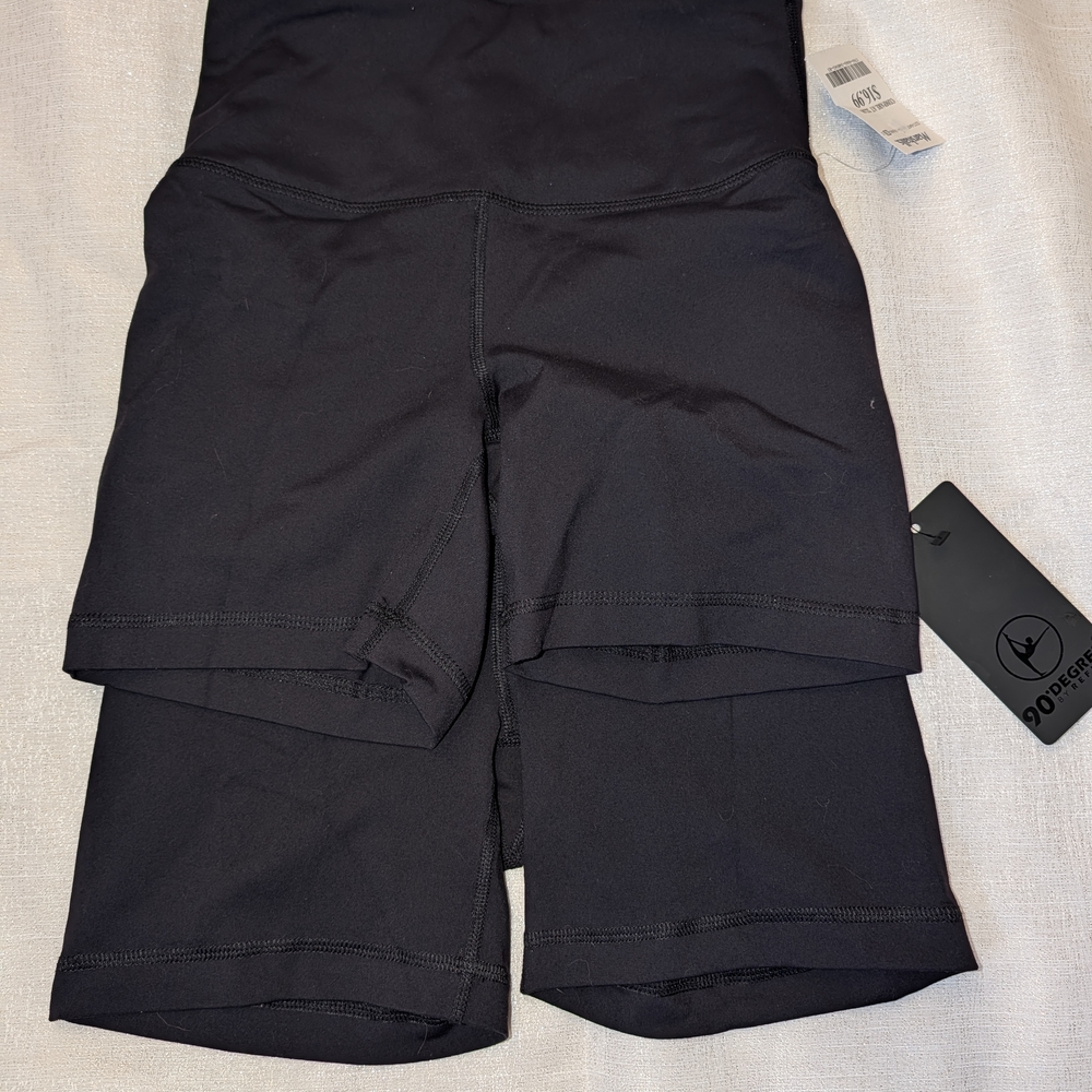 90 Degree By Reflex 2-Pack Black Bike Shorts